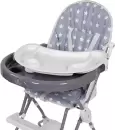 Стульчик для кормления Polini Kids Disney Baby 252 (звезды, серый/белый) icon 5