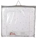 Пеленальный матрас Polini Kids French Teddy 65x65 / 0002430-24 (белый/серый) icon 4