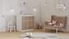 Комод пеленальный Polini Kids Simple 1980 / 0002885.174 (белый/дуб крафт золотой) icon 6
