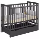 Детская кроватка Polini Kids Simple 310-03 (графит) icon