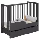 Детская кроватка Polini Kids Simple 310-03 (графит) icon 2