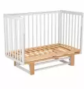 Детская кроватка Polini Kids Simple 341 c маятником 0003167-17 (белый натуральный) icon 2