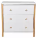 Детский комод Polini Kids Simple 3501 (белый/натуральный) icon 2