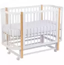 Детская кроватка Polini Kids Simple 350 (белый/натуральный) icon 5