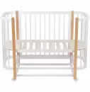 Детская кроватка Polini Kids Simple 350 (белый/натуральный) icon 6