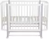 Детская кроватка Polini Kids Simple 350 (белый/серый) icon 5