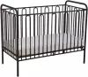 Детская кроватка Polini Kids Vintage 110 (черный матовый) фото