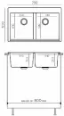 Кухонная мойка Polygran Brig 790 (кремовый) icon 10