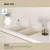 Кухонная мойка Polygran Brig 790 (опал) icon 8