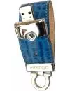 USB-флэш накопитель Prestigio Leather Flash Blue 8GB (PLDF08CRBLA) фото 2
