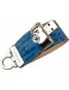 USB-флэш накопитель Prestigio Leather Flash Blue 8GB (PLDF08CRBLA) фото 3