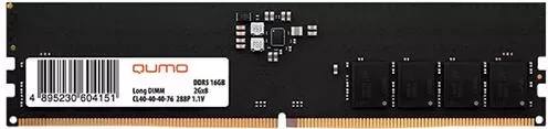 Оперативная память QUMO 16ГБ DDR5 4800 МГц QUM5U-16G4800N40 фото