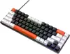 Клавиатура R8 1038 Wired Mechanical (черный/белый/оранжевый) фото 6