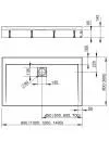 Душевой поддон Radaway Argos D 140x90 (на ножках) фото 3