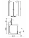 Душевой угол Radaway Torrenta KDD 100x90 фото 2