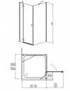 Душевой угол Radaway Torrenta KDJ 100x90 icon 2