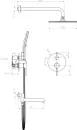 Душевая система Raglo R20.27.03 icon 2