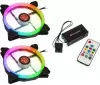 Комплект вентиляторов для корпуса Raijintek Iris 14 Rainbow RGB-2 icon