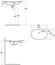 Умывальник Rak Ceramics Variant VARUC36000AWHA icon 2