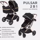 Детская универсальная коляска Rant Basic Pulsar Gold 2 в 1 / RA160 (Black) icon 2