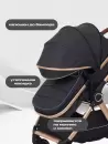 Детская универсальная коляска Rant Basic Roller Gold RA161 (2 в 1, black) icon 11