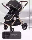 Детская универсальная коляска Rant Basic Roller Gold RA161 (2 в 1, black) icon 3