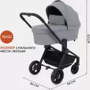 Детская универсальная коляска Rant Energy Basic 3 в 1 2024 / RA092 (серый) icon 3