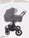 Детская универсальная коляска Rant Flex Pro 2023 RA075 (3 в 1, graphite) icon 4