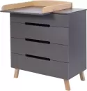 Комод пеленальный Rant Indy Pro 123 (Moon Grey) icon