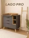 Комод пеленальный Rant Lago Pro 124 (Moon Grey) icon 2