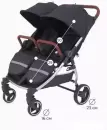 Прогулочная коляска Rant Mowbaby Tandem MB170 (black) icon 3