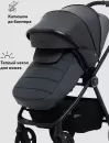 Детская универсальная коляска Rant Teo Soft 2 в 1 / RA121 (графит) icon 10