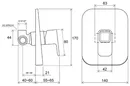 Смеситель Ravak TD 062.00 icon 2