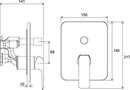 Смеситель Ravak Flat FL 065.00 icon 3