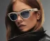 Умные очки Ray-Ban Meta Skyler RW4010 (серый глянцевый/прозрачный/синий) фото 2