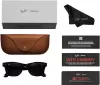 Умные очки Ray-Ban Meta Wayfarer RW4008 (large, черный матовый/зеленый, прозрачный) фото 2