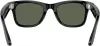 Умные очки Ray-Ban Meta Wayfarer RW4008 (large, черный матовый/зеленый, прозрачный) фото 3