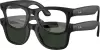 Умные очки Ray-Ban Meta Wayfarer RW4008 (large, черный матовый/зеленый, прозрачный) фото 6