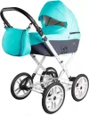 Детская универсальная коляска Ray Corsa Eco Classic 2 в 1 (20/бирюзовый/графитовый) icon