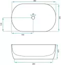 Умывальник Rea Amelia Mini U3322 icon 5