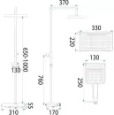 Душевая система Rea Bari White REA-P0895 icon 2