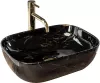 Умывальник Rea Belinda Black Marble shiny icon