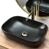 Умывальник Rea Belinda Black matt Slim icon 5