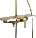 Душевая система Rea Bravo gold matt P4121 icon 4