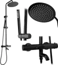 Душевая система Rea Lungo black metallic P8763 icon 2
