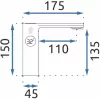 Смеситель Rea Mils LCD Chrome B2000 icon 6