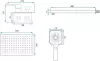 Душевая система Rea Moby chrom P2404 icon 6