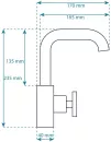 Смеситель Rea Vertigo Side B8767 icon 3