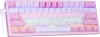 Клавиатура Redragon Fizz (розовый/белый) фото 3