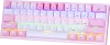 Клавиатура Redragon Fizz (розовый/белый) фото 6